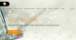 Desktop Screenshot of dokumenta.sk